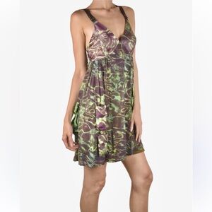 Animale Brazil Silk Chiffon Printed Dress